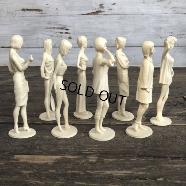 画像4: 60s Louis Marx Campus Cuties Figures Set of 8 (J774)