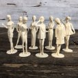 画像1: 60s Louis Marx Campus Cuties Figures Set of 8 (J774) (1)