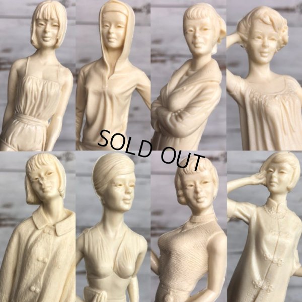 画像7: 60s Louis Marx Campus Cuties Figures Set of 8 (J774)