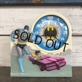 70s Vintage Talking alarm Clock Batman & Robin (J771)