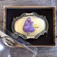 画像2: Vintage McDonald's Metal Belt Buckle Grimace (J782) (2)