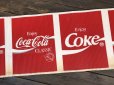 画像10: Vintage Coca Cola Store Window Display Paper Poster Sign (J785) 