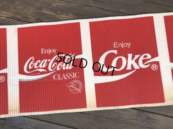 画像10: Vintage Coca Cola Store Window Display Paper Poster Sign (J785)