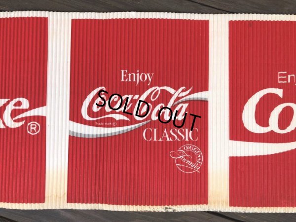画像8: Vintage Coca Cola Store Window Display Paper Poster Sign (J785)