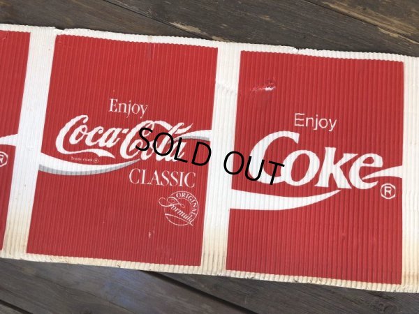 画像9: Vintage Coca Cola Store Window Display Paper Poster Sign (J785)