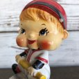 画像6: SALE Vintage Ceramic Bobble Head Doll Baseball (J788)