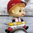 画像8: SALE Vintage Ceramic Bobble Head Doll Baseball (J788)