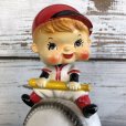 画像7: SALE Vintage Ceramic Bobble Head Doll Baseball (J788)