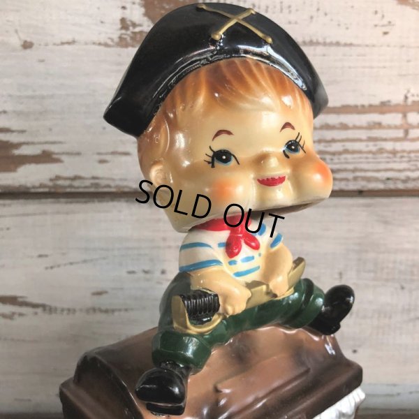 画像6: SALE Vintage Ceramic Bobble Head Doll Pirate (J786)