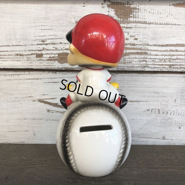 画像3: SALE Vintage Ceramic Bobble Head Doll Baseball (J788)