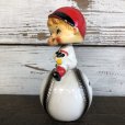 画像2: SALE Vintage Ceramic Bobble Head Doll Baseball (J788) (2)