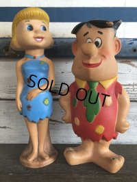 60s Vintage Knickerbocker Wilma Flintstone Doll (J792)