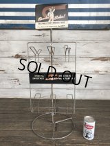 Vintage Brushes by Baker Store Display Rack Sign (J794) 