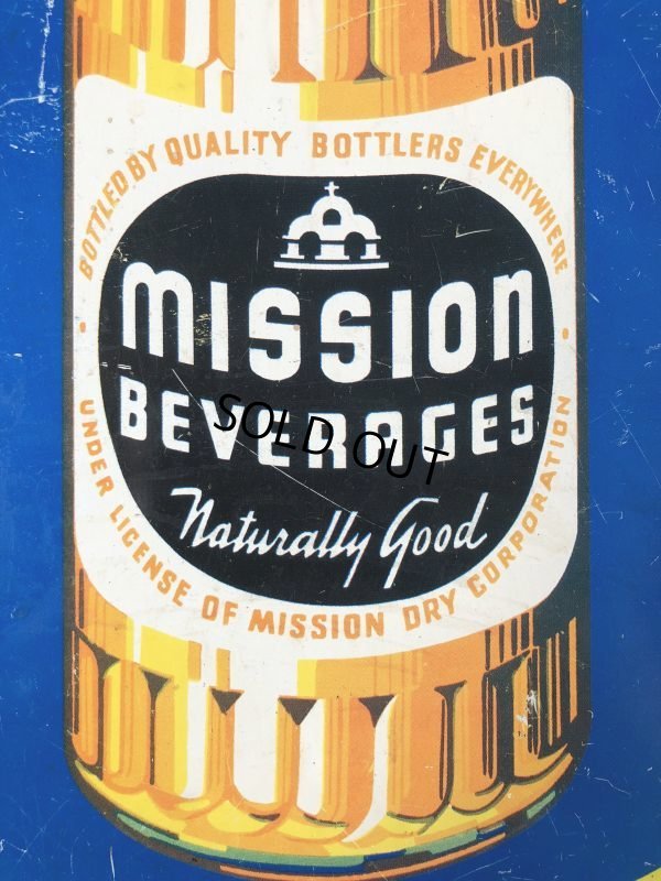 画像8: Vintage Mission Orange Sign (J795)