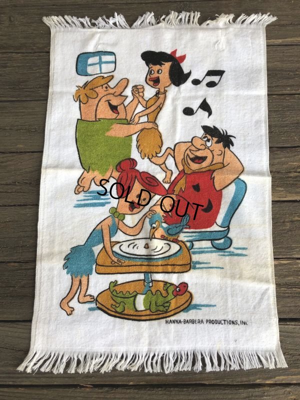 画像2: Vintage Towel The Flintstone Dead Stock (J793)