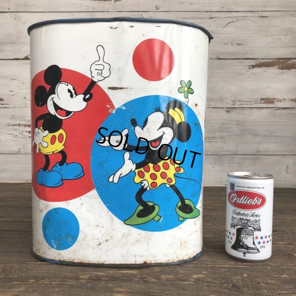 画像1: Vintage Disney Trush Can (J790)