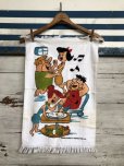 画像1: Vintage Towel The Flintstone Dead Stock (J793) (1)