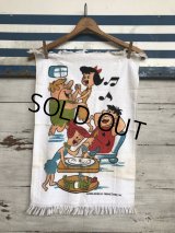 Vintage Towel The Flintstone Dead Stock (J793)