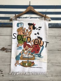 Vintage Towel The Flintstone Dead Stock (J793)