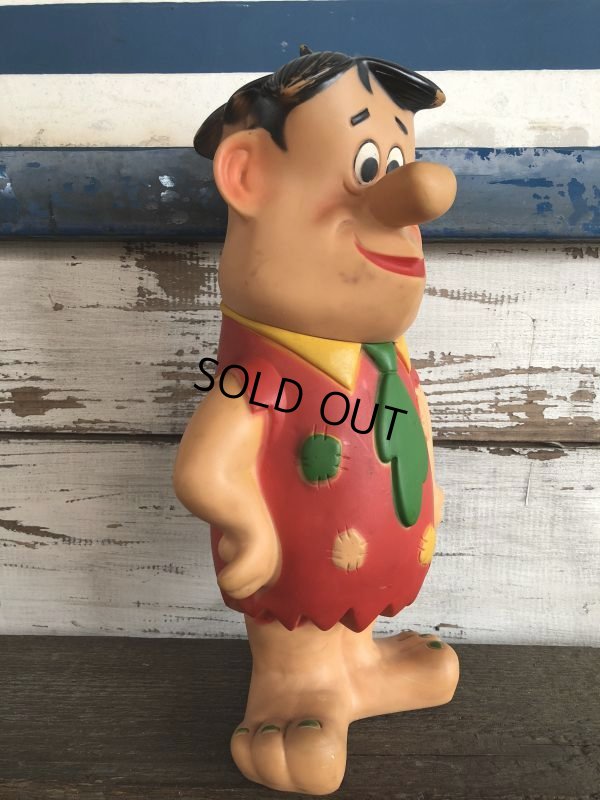 画像2: 60s Vintage Knickerbocker Fred Flintstone Doll  (J791)