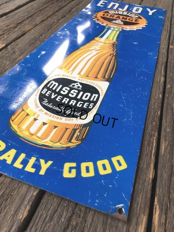 画像4: Vintage Mission Orange Sign (J795)