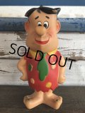 60s Vintage Knickerbocker Fred Flintstone Doll  (J791)