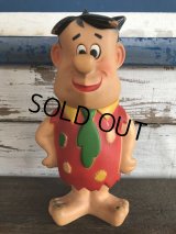 60s Vintage Knickerbocker Fred Flintstone Doll  (J791)