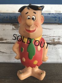 60s Vintage Knickerbocker Fred Flintstone Doll  (J791)