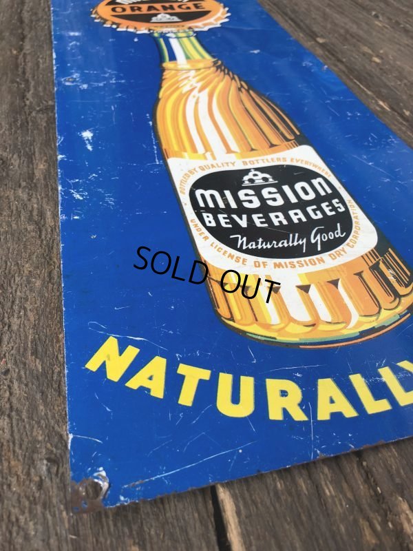 画像5: Vintage Mission Orange Sign (J795)