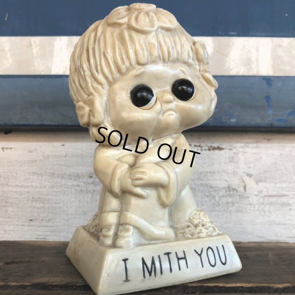 画像1: Vintage Message Doll I MITH YOU (J796) 