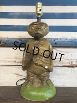 Vintage ET Chalkware Table Lamp (J801) 