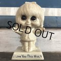 Vintage Message Doll I LOVE YOU THIS MUCH (J797) 