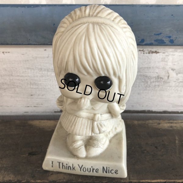 画像6: Vintage Message Doll I Think You're Nice (J798) 
