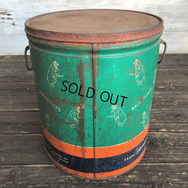 画像3: Vintage BALENTINE'S Pure Pig Lard Tin Can (J808)  