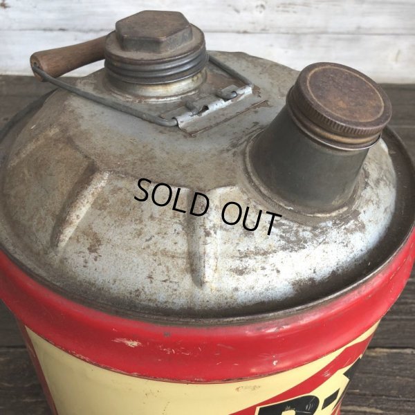 画像6: Vintage Oil can D-X Motor Oil 5 U.S. GALLONS (J803)  