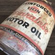 画像8: Vintage Oil can LION Motor Oil 5 U.S. GALLONS (J804)  