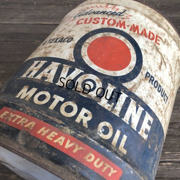 画像7: Vintage Oil can HAVOLINE Motor Oil 5 U.S. GALLONS (J805)  