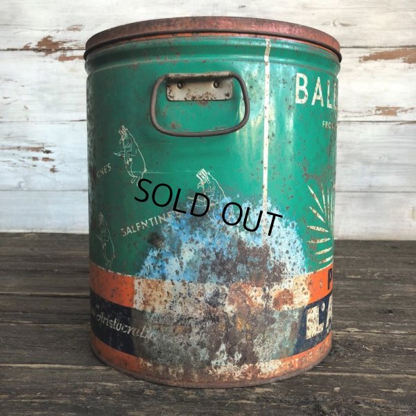 画像2: Vintage BALENTINE'S Pure Pig Lard Tin Can (J808)  