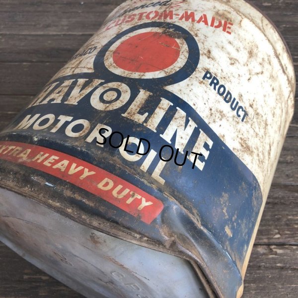 画像8: Vintage Oil can HAVOLINE Motor Oil 5 U.S. GALLONS (J805)  