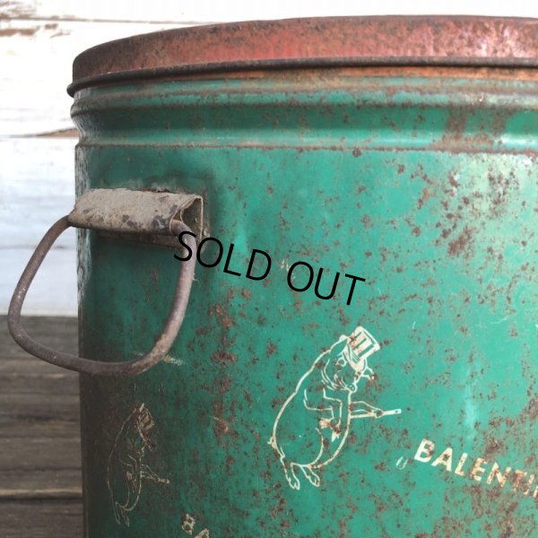 画像6: Vintage BALENTINE'S Pure Pig Lard Tin Can (J808)  