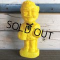 70s Vintage Bank KFC COL SANDERS Yellow (J809)