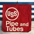 画像1: Vintage USS Pipe and Tubes Cloth Banner Sign (J815) (1)