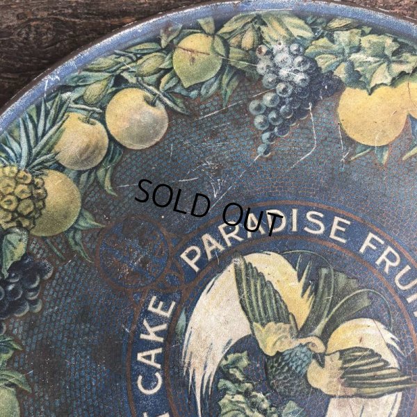 画像5: 30s Vintage PARADISE FRUIT CAKE can (J820)