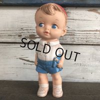 Vintage E.Mobley 1956 Rubber Doll Boy (J818)