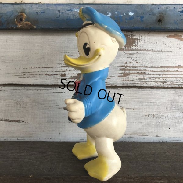 画像4:  60s Vintage DELL Disney Donald Duck Rubber Doll Captain (J828)