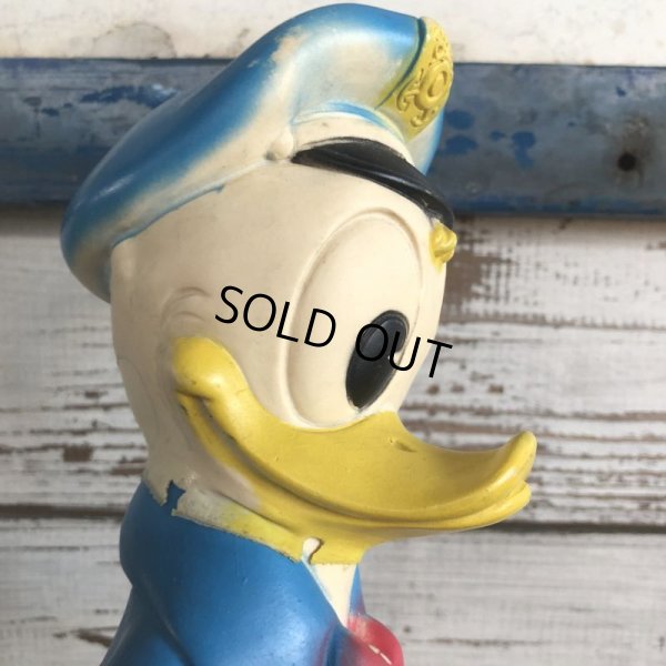 画像8:  60s Vintage DELL Disney Donald Duck Rubber Doll Captain (J828)