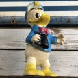 画像5:  60s Vintage DELL Disney Donald Duck Rubber Doll Captain (J828)