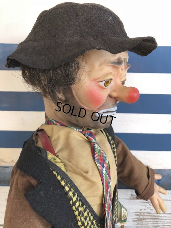 画像8: 50s Vintage Emmett Kelly Clown Doll (J825)