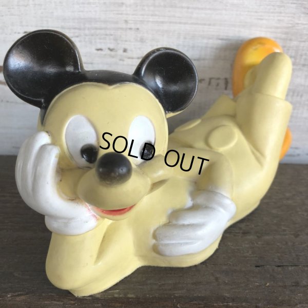 画像2: 60s Vintage Disney Mickey Rubber Doll (J831)