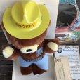 画像8: 60s Vintage IDEAL Smokey The Bear 12' Plush Doll with Box (J843)